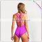 One shoulder monokini