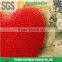 polyester chenille memory foam soft heart shaped neck pillow