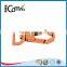 Fashion bag flat metal dog collar snap hook