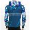 Fashion Cheap Plain 100% Polyester Spandex Hoodies With Sublimation