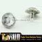 Wholesale metal round head handbag hardware stud rivet studs