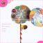 Halal Round Flat Lollipop Toys Sweets Candy