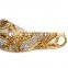 gold jesus piece pendant stainless steel jesus head pendant, dubai gold pendant with zircon stone