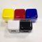 cube shaped USB car charger