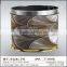 Plastic garbage can for household using
