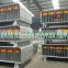 Galvanized Crowd control barricade fence night road warning guard safety crowd guidelines barrier