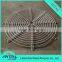 metal fan guard with black powder coating/fan guard cover/steel fan guard