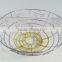 Powder Coating/Chrome Plating/PVC Coating Metal Fruit Busket