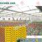 Glass/film greenhouse use 7090 honey comb evaporative paper cooling pad
