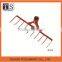 farm hay rake head R103 12T without wood handle