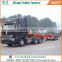 Wholesale container transportation semi-trailer customized 20ft skeletal trailer for sale