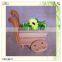 Christmas Decoration Craft Kids Wood Trolley Holder Toy