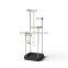 Tonvic 4 Tiers Rotating Iron Jewelry Holder Jewelry Display Stand Organizer