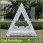 Outdoor arabian style sun bed rattan daybed with gauze shade