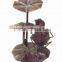 Metal frog water fountain, art metal water fountains, Indian water fountains, interior water fountains