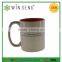 Ceramic promotion sublimation orange mug
