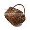 wholesale cheap wicker basket with handle