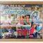 MDF Brown Memory Collage Photo Frame With Four Hole Hook