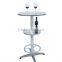 Bar Table with Footrest and Two Levels - 60cm x 110cm