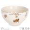 New style novelty christmas ceramic bowl