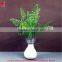 Artificial small plants green artificial fern leaves maidenhair for wall decoration