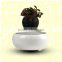 Levitating system for fly bonsai plant pot and fly flower