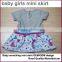 Child dress high quality fashion 100% cotton Baby Skirt Dress