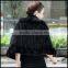 European Fur Overcoat Woolen Cloth Shawl for Women