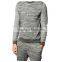 custom made crew neck cotton french terry jogging suit for young men