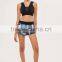 MGOO Wholesale Drawstring Jogger Dri Fit Shorts Silk Printing Women Running Sport Pants