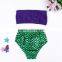 kids children cosplay swimsuit bikini swimwear bathing suit beach wear mermaid swimsuit