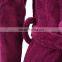 Women Pink Printed Home Coral Fleece Bathrobe