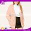 Guangzhou Shandao OEM High Quality Design Winter Women Long Sleeve Pink Shearling Real Mink Fur Coat