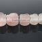 Rose Quartz Flower Shape Stone Plugs Rose Quartz Stone Expander Tunnel