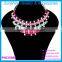 Sunshine colorful statement necklace 2015 maxi necklace