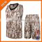 SHULIQI gym clothing for men camo basketball uniform, OEM basketball jersey design 2016