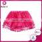 Popular Flower Printing Pink Tutu Skirt for girls fluffy prom dresses MPS1023