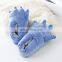 Wholesale cheap claw shape stuffed plush slippers