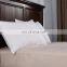 Washable White Feather Pillows, Medium/Firm Support, 100% Cotton Cover, Pack of Two, 48x74cm