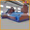 Popular inflatable gladiator jousting with slide