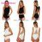New Design Sleeveless Back Lace Up Transparent Bodysuit Women Sexy