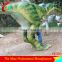 Amusement park dinosaur costume with walking