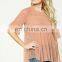 New latest design custom lace cheap raglan shirt sexy women comperssion shirt