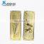 Custom Promotion Gifts Metal Crafts Etching Brass Bookmark