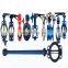 double pneumatic long stem extensions butterfly valve