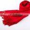 Artificial Wool Soft and Plain Color Travel Picnic Party Shawls and Scarves