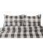 Grid printed quilt And Quilt 3-Piece Luxurious Home Goods Quilted Bedspread