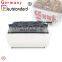 Stainless steel 6 pcs waffle maker machine commercial snack waffle machines with CE