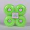 pu wheels for skate board 52*30 green  polyurethane pulley for skateboard   Skateboard Wheels wholesale