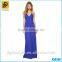 Made in China Latest Fashion Ladies Elegant Purple Formal Dress Chiffon Dress